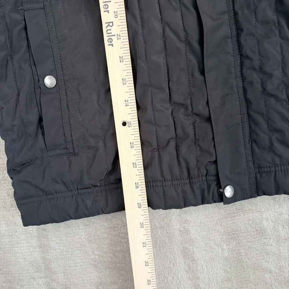 Banana Republic Hybrid Quilted Puffer Jacket in Black Men XL Performance Golf